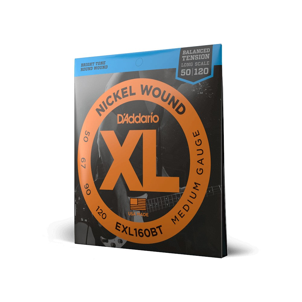 Dây D'Addario EXL160BT XL Nickel 50-120 Medium – bao bì