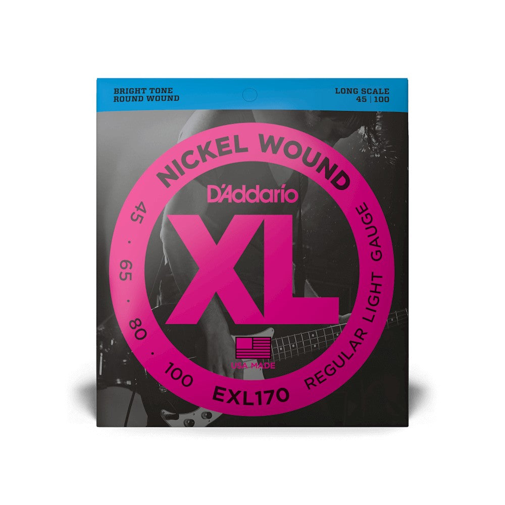 Bao bì dây D'Addario EXL170 XL Nickel 45-100 – ảnh 2