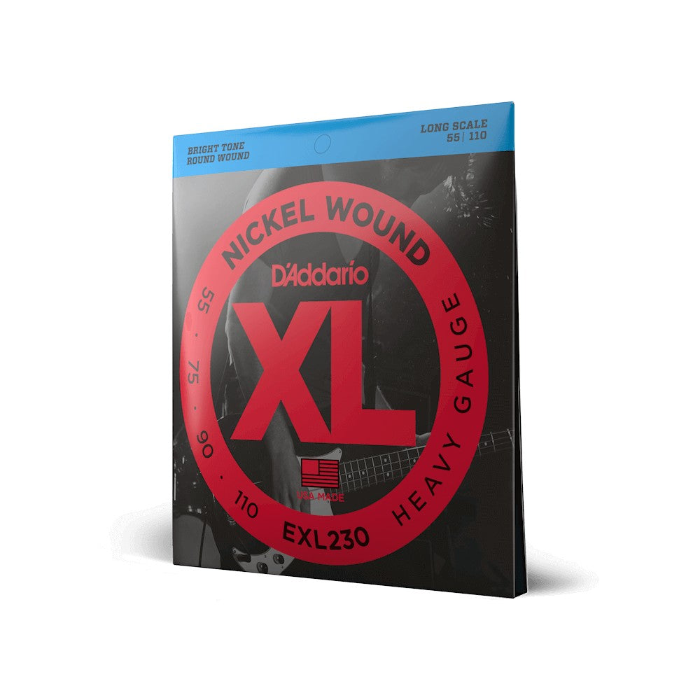 Dây D'Addario EXL230 XL Nickel 55-110 Heavy – bao bì