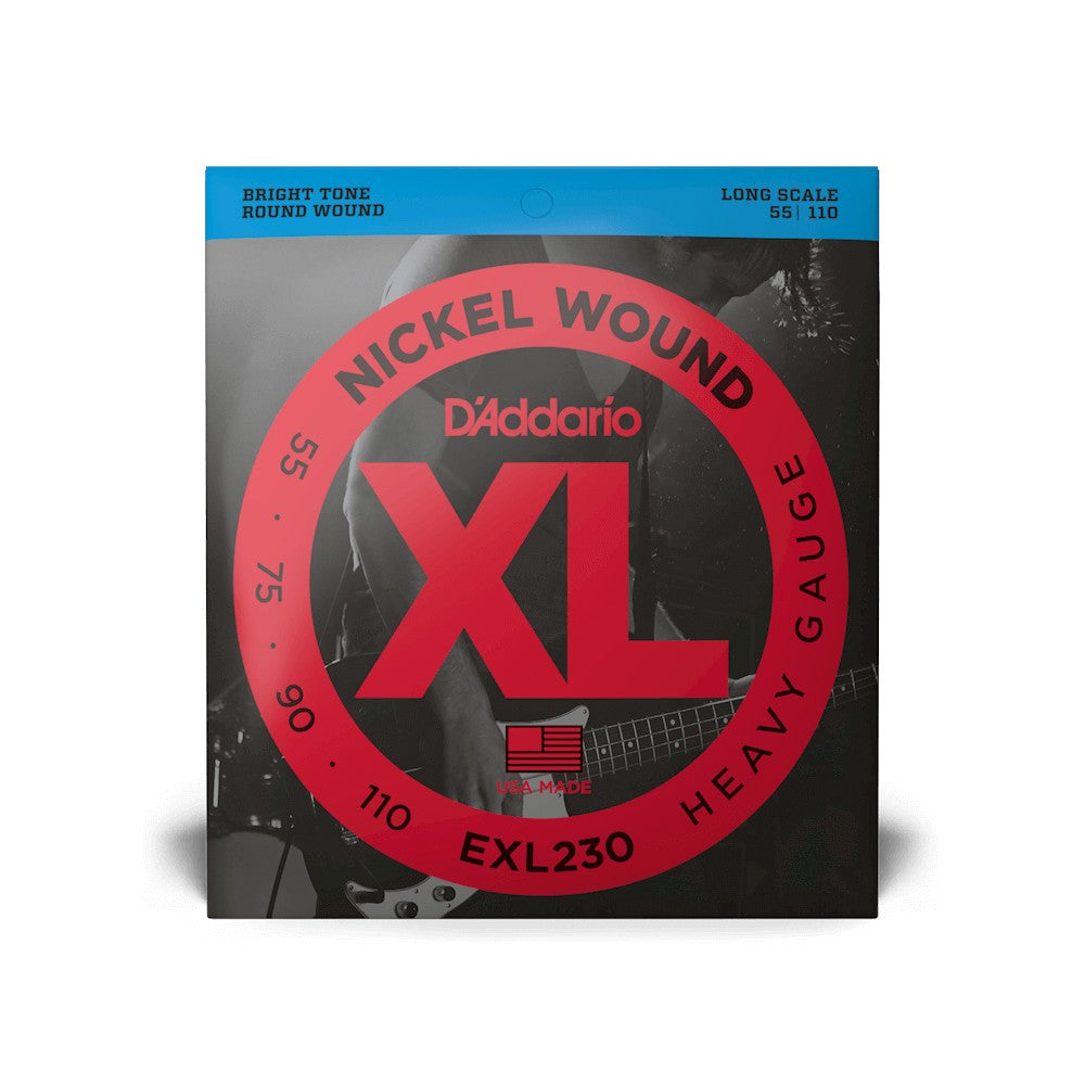 Bao bì dây D'Addario EXL230 XL Nickel 55-110 – ảnh 2