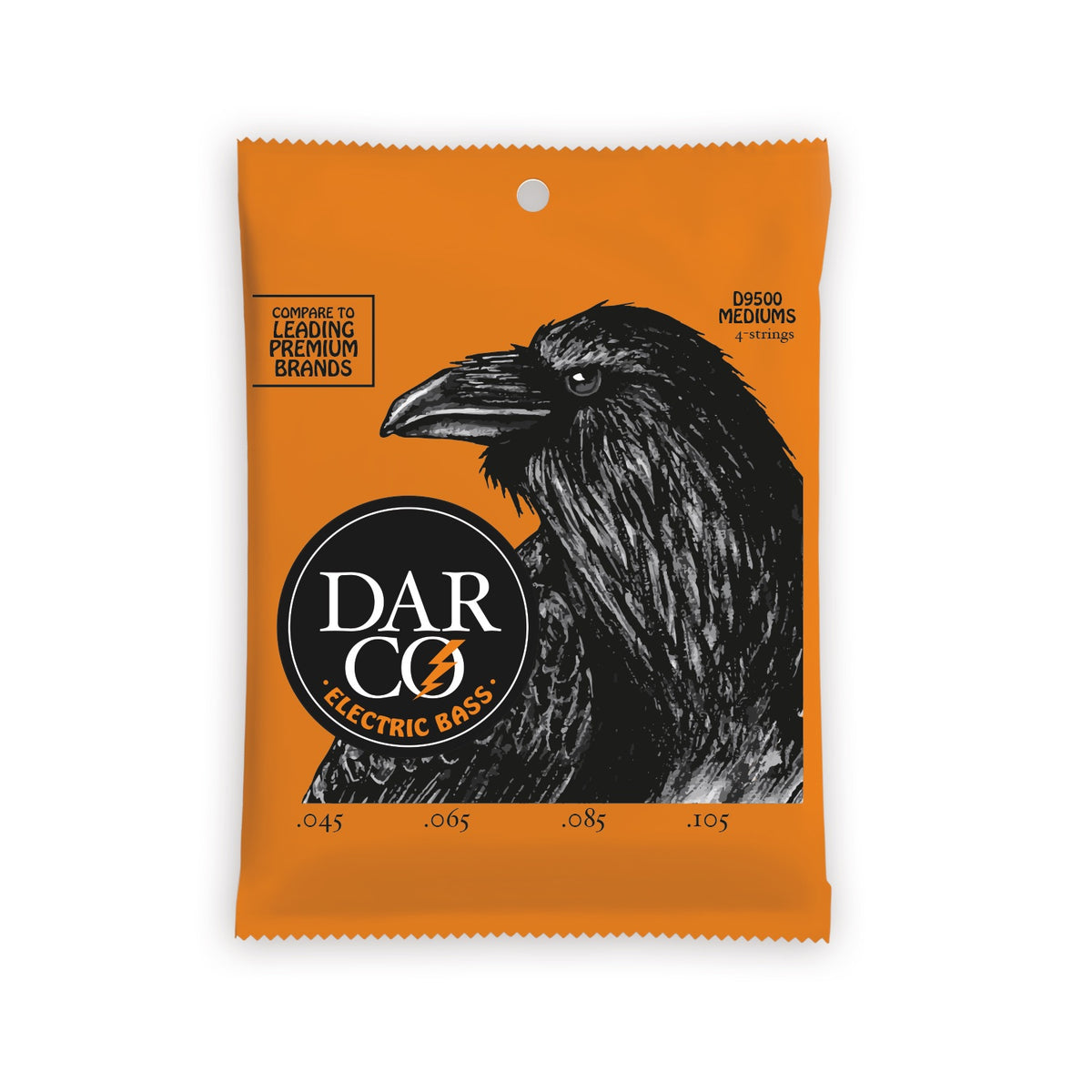 Dây Martin Darco D9500 Nickel Wound 45-105 Medium – bao bì mặt trước