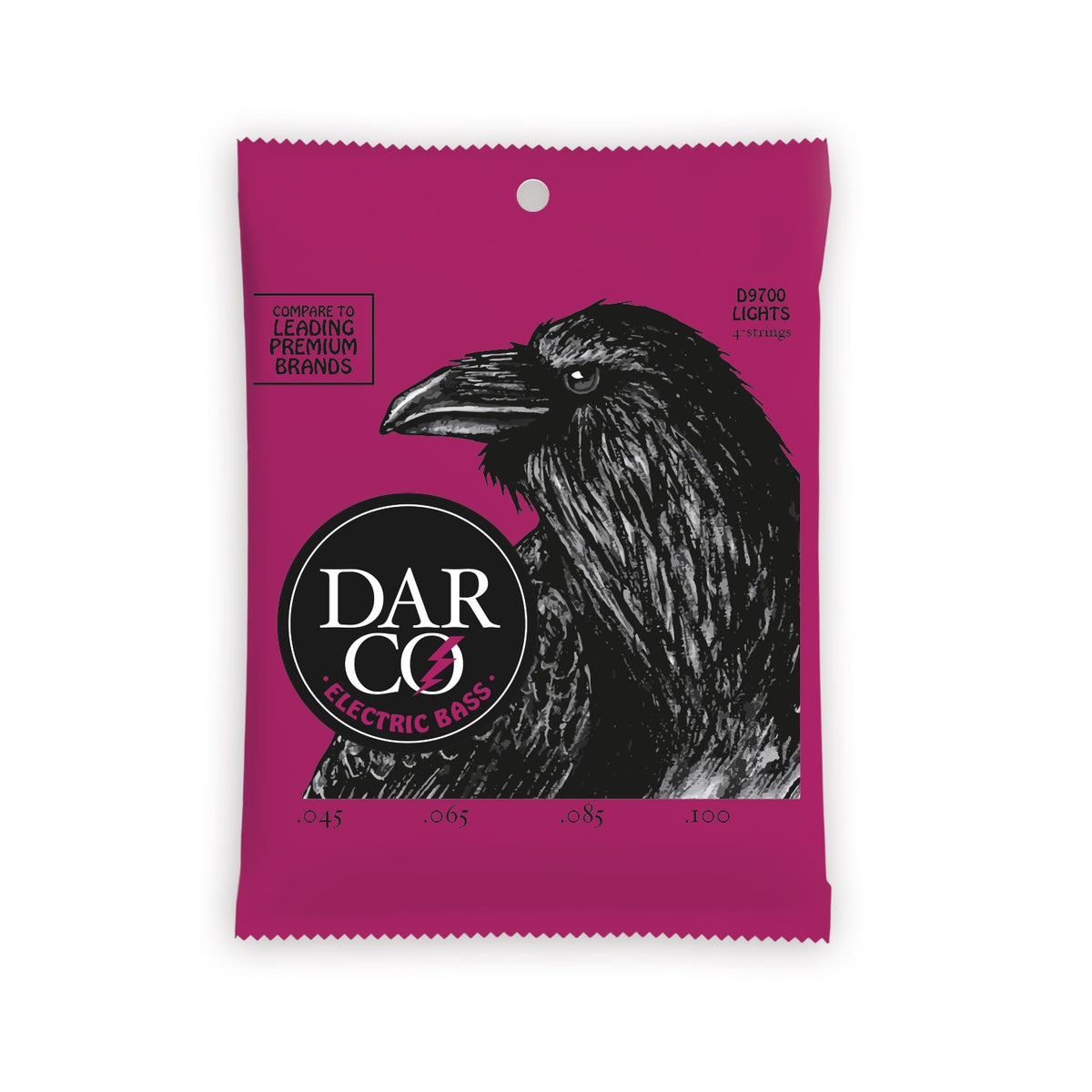Dây Martin Darco D9700 Nickel Wound 45-100 Light – bao bì mặt trước