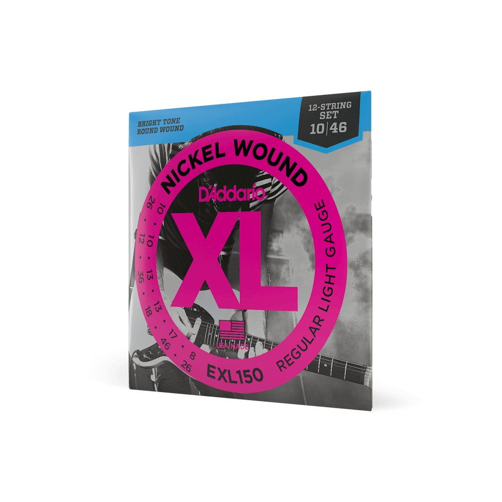 Dây D'Addario EXL150 XL Nickel 10-46 Regular Light – bao bì