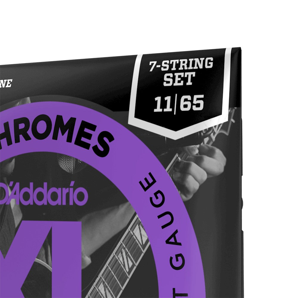 Bao bì dây D'Addario ECG24-7 XL Chromes Flat Wound 11-65 – ảnh 4