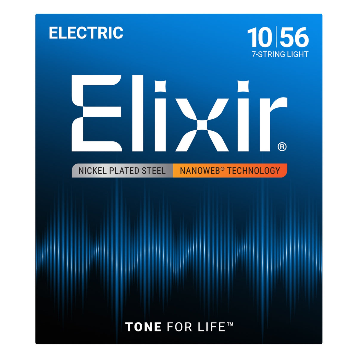 Dây Elixir 12057 Nanoweb 10-56 Light – bao bì mặt trước