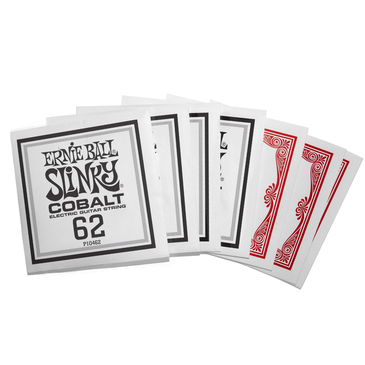 Phong bì dây lẻ trong bộ Ernie Ball 2730 Skinny Top Heavy Bottom Slinky Cobalt