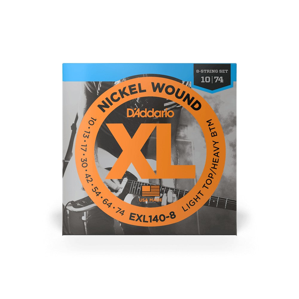 Bao bì dây D'Addario EXL140-8 XL Nickel 10-74 – ảnh 2