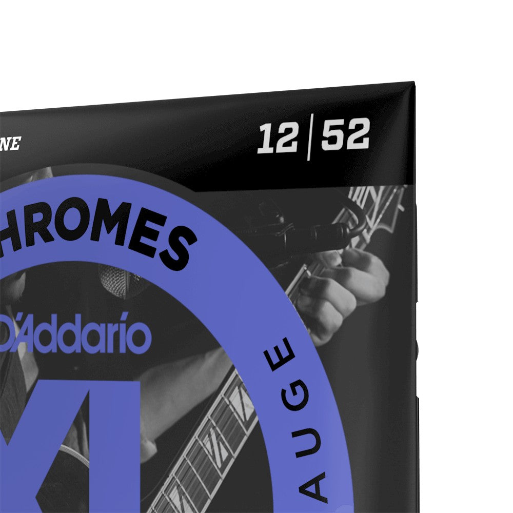 Bao bì dây D'Addario ECG25 XL Chromes Flat Wound 12-52 – ảnh 4