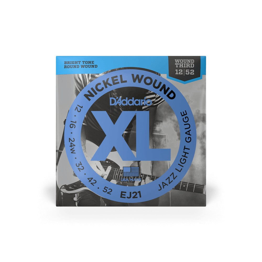 Bao bì dây D'Addario EJ21 XL Nickel 12-52 – ảnh 2