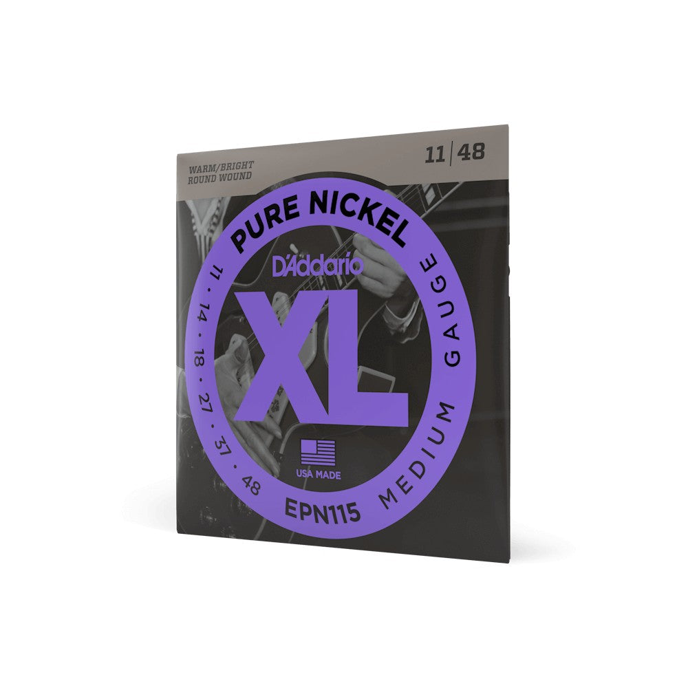 Dây D'Addario EPN115 XL Pure Nickel 11-48 Medium – bao bì