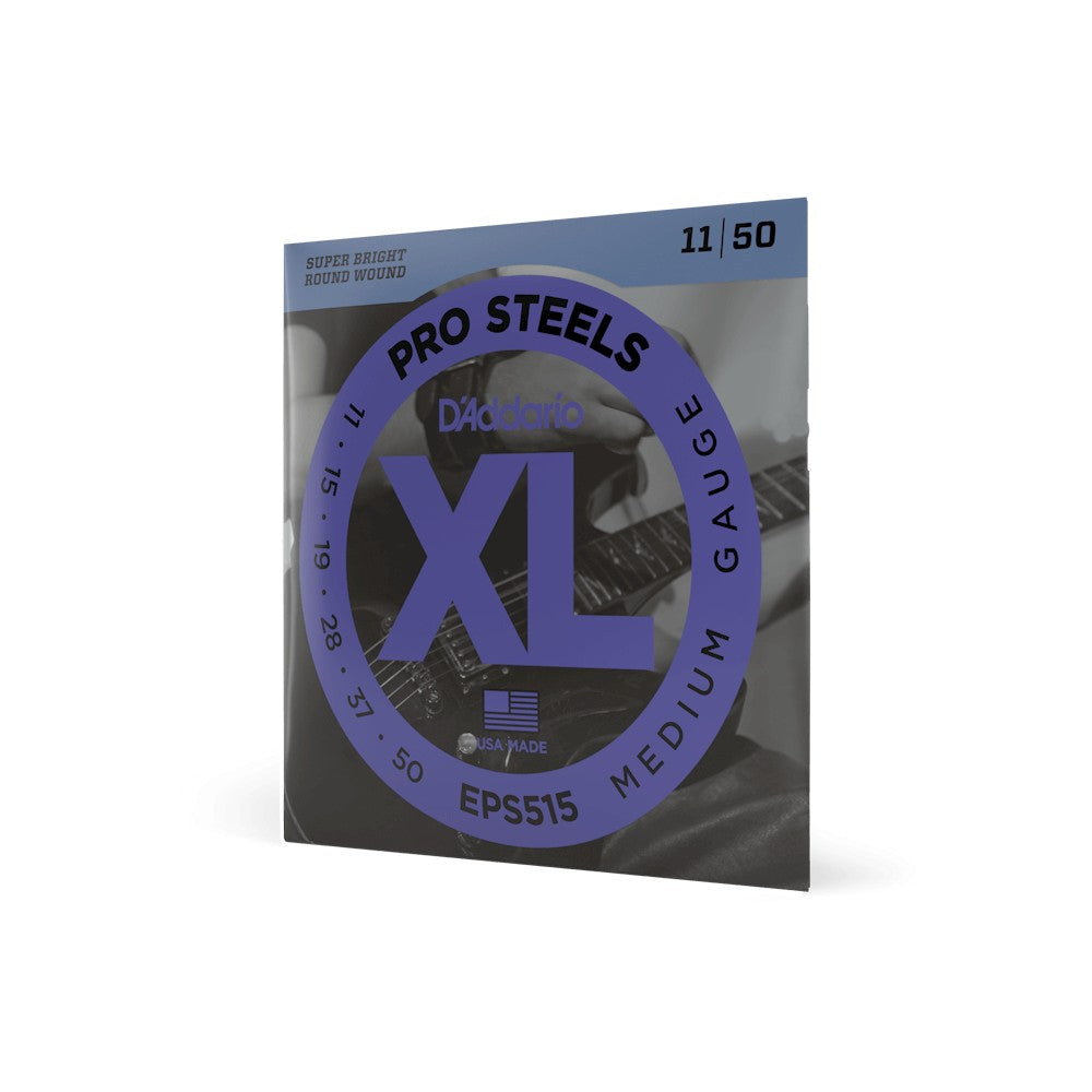 Dây D'Addario EPS515 XL ProSteels 11-50 Medium – bao bì
