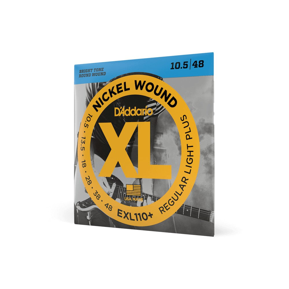 Dây D'Addario EXL110+ XL Nickel 10.5-48 Regular Light Plus – bao bì
