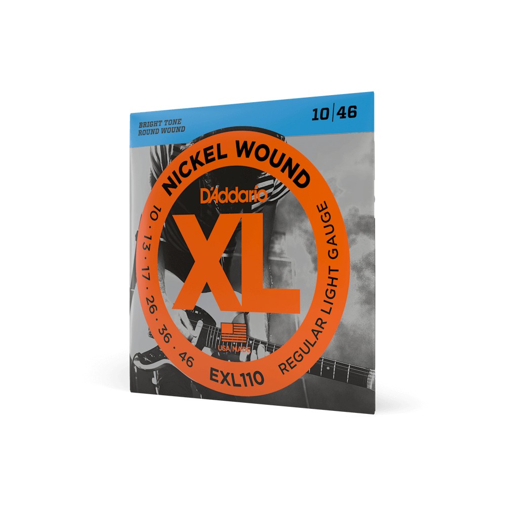 Dây D'Addario EXL110 XL Nickel 10-46 Regular Light – bao bì