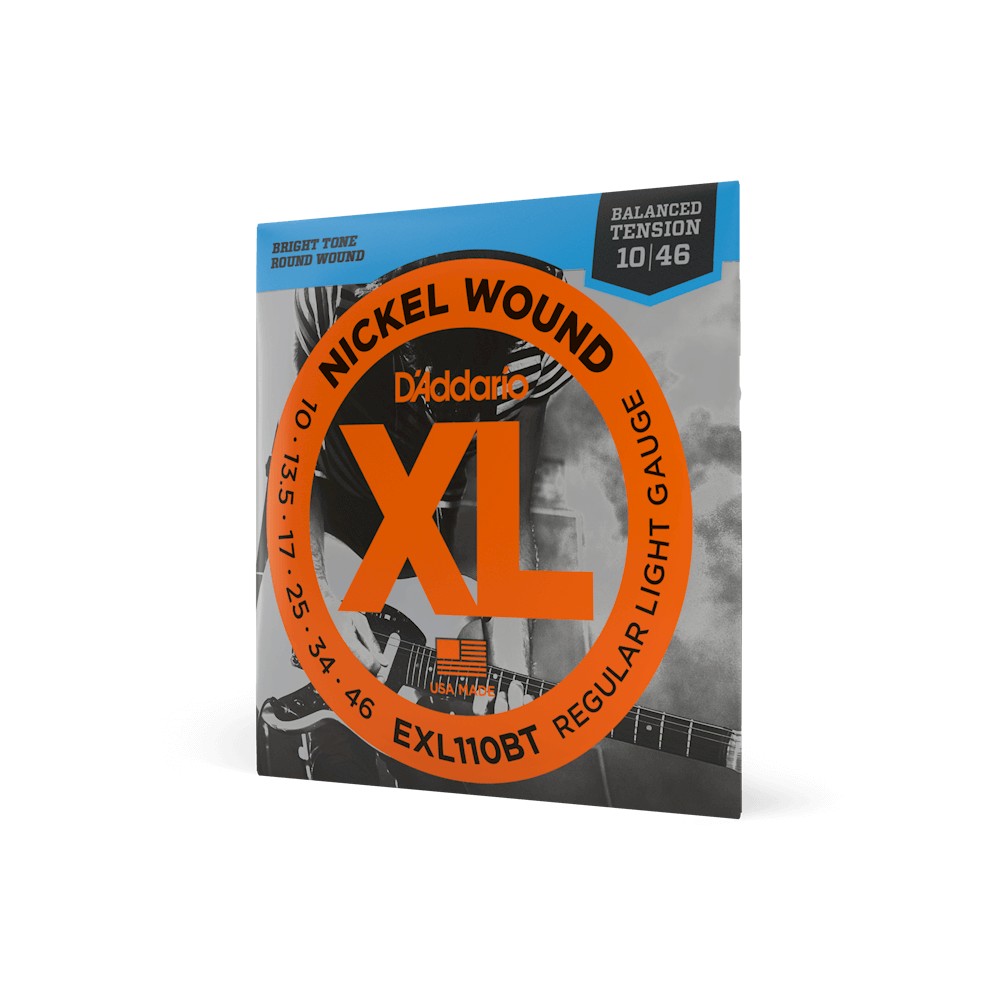 Dây D'Addario EXL110BT XL Nickel 10-46 Regular Light Balanced Tension – bao bì