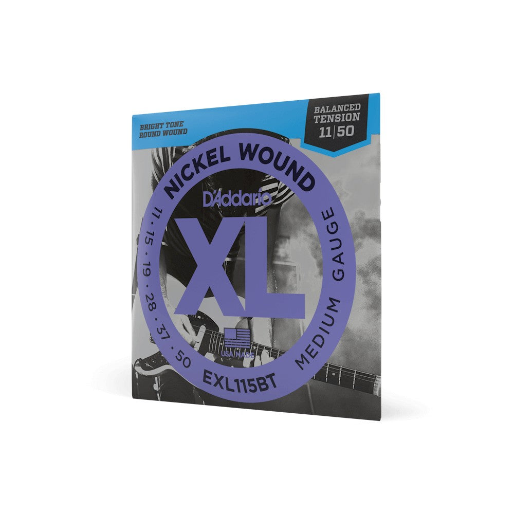 Dây D'Addario EXL115BT XL Nickel 11-50 Medium Balanced Tension – bao bì