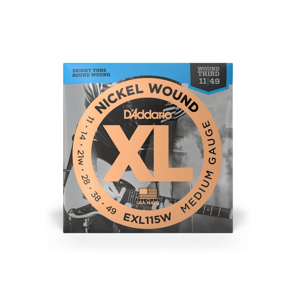 Bao bì dây D'Addario EXL115W XL Nickel 11-49 – ảnh 2