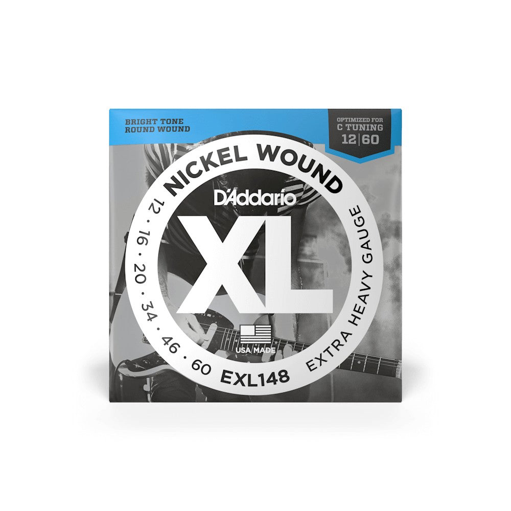 Bao bì dây D'Addario EXL148 XL Nickel 12-60 – ảnh 2
