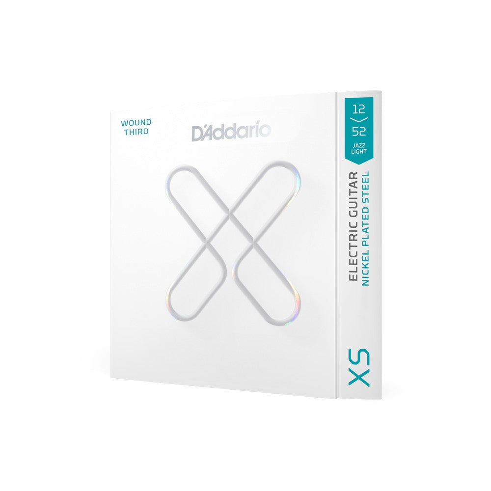 Dây D'Addario XSE1252W XS Nickel 12-52 Light Wound Third – bao bì