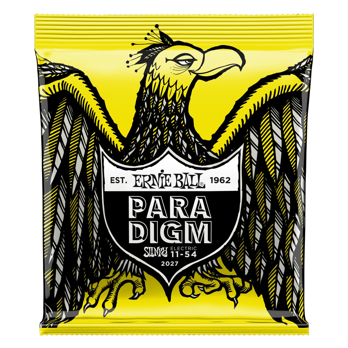 Dây Ernie Ball 2027 Beefy Slinky Paradigm 11-54 – bao bì mặt trước