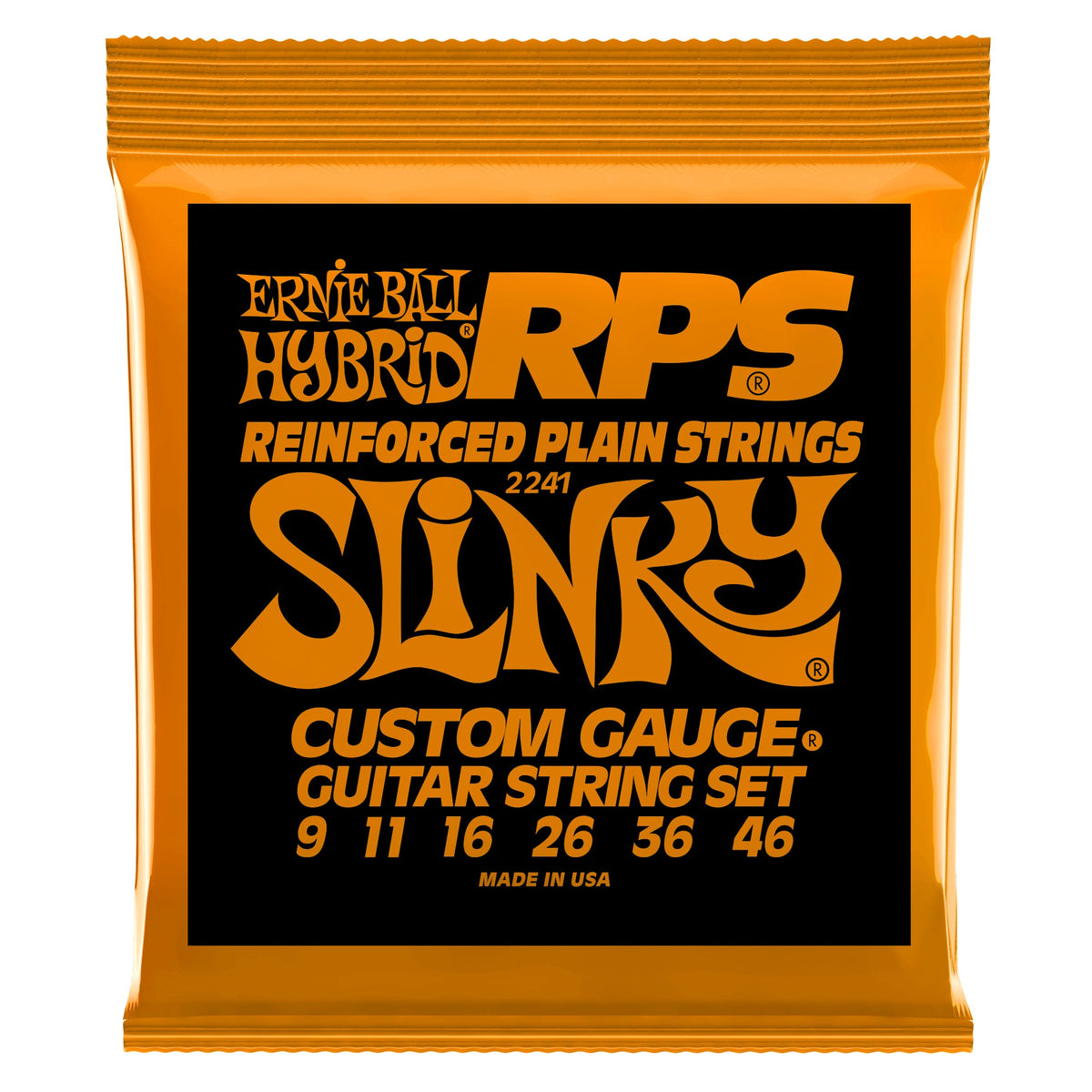 Dây Ernie Ball 2241 Hybrid Slinky RPS Nickel Wound 9-46 – bao bì mặt trước