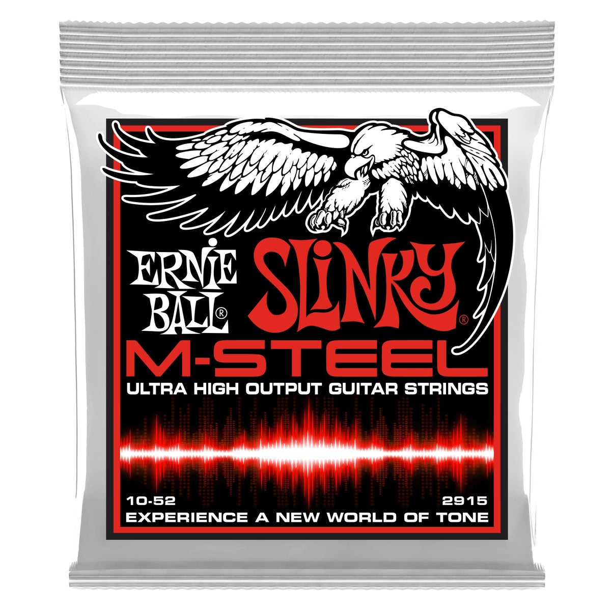 Dây Ernie Ball 2915 Skinny Top Heavy Bottom Slinky M-Steel 10-52 – bao bì mặt trước