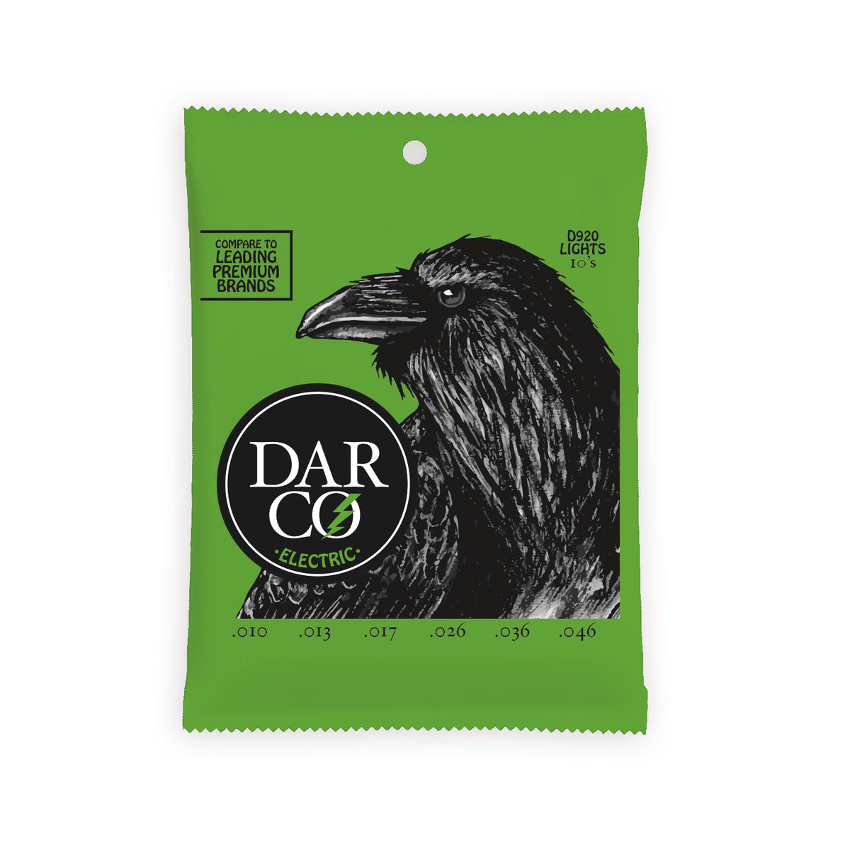 Dây Martin Darco D920 Nickel Wound 10-46 Light – bao bì mặt trước