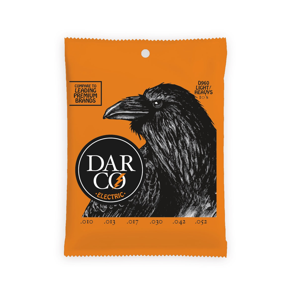 Dây Martin Darco D960 Nickel Wound 10-52 Light/Heavy – bao bì mặt trước