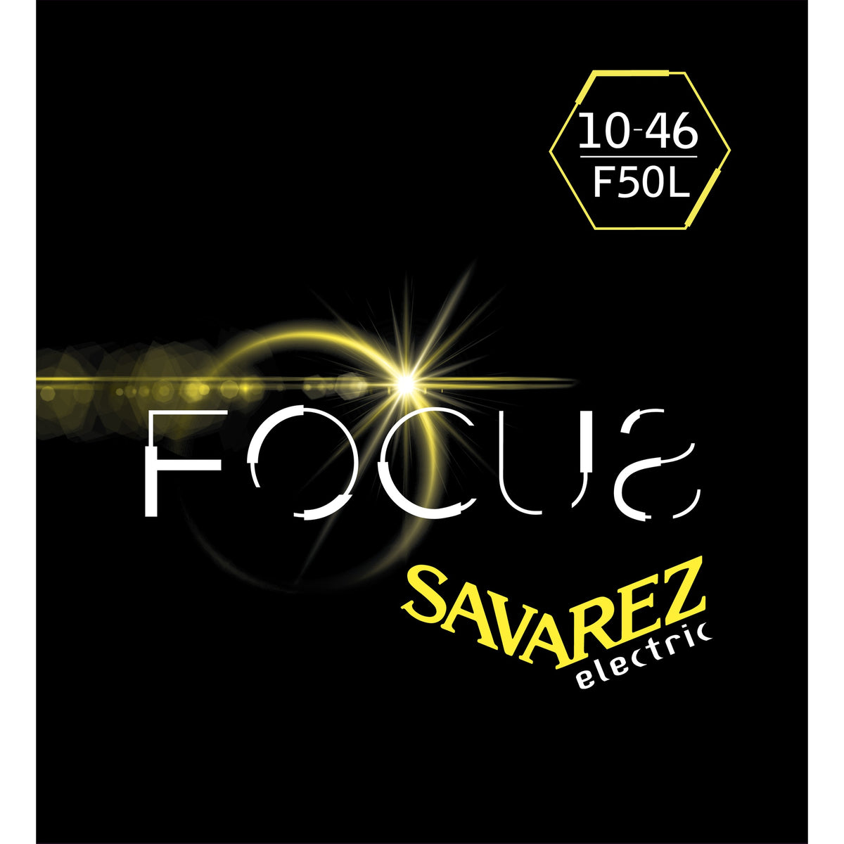Dây Savarez F50L Focus 10-46 Light – bao bì mặt trước