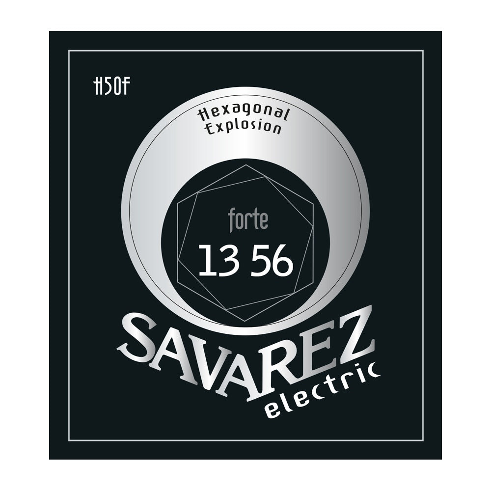 Dây Savarez H50F Hexagonal Explosion 13-56 Forte – bao bì mặt trước