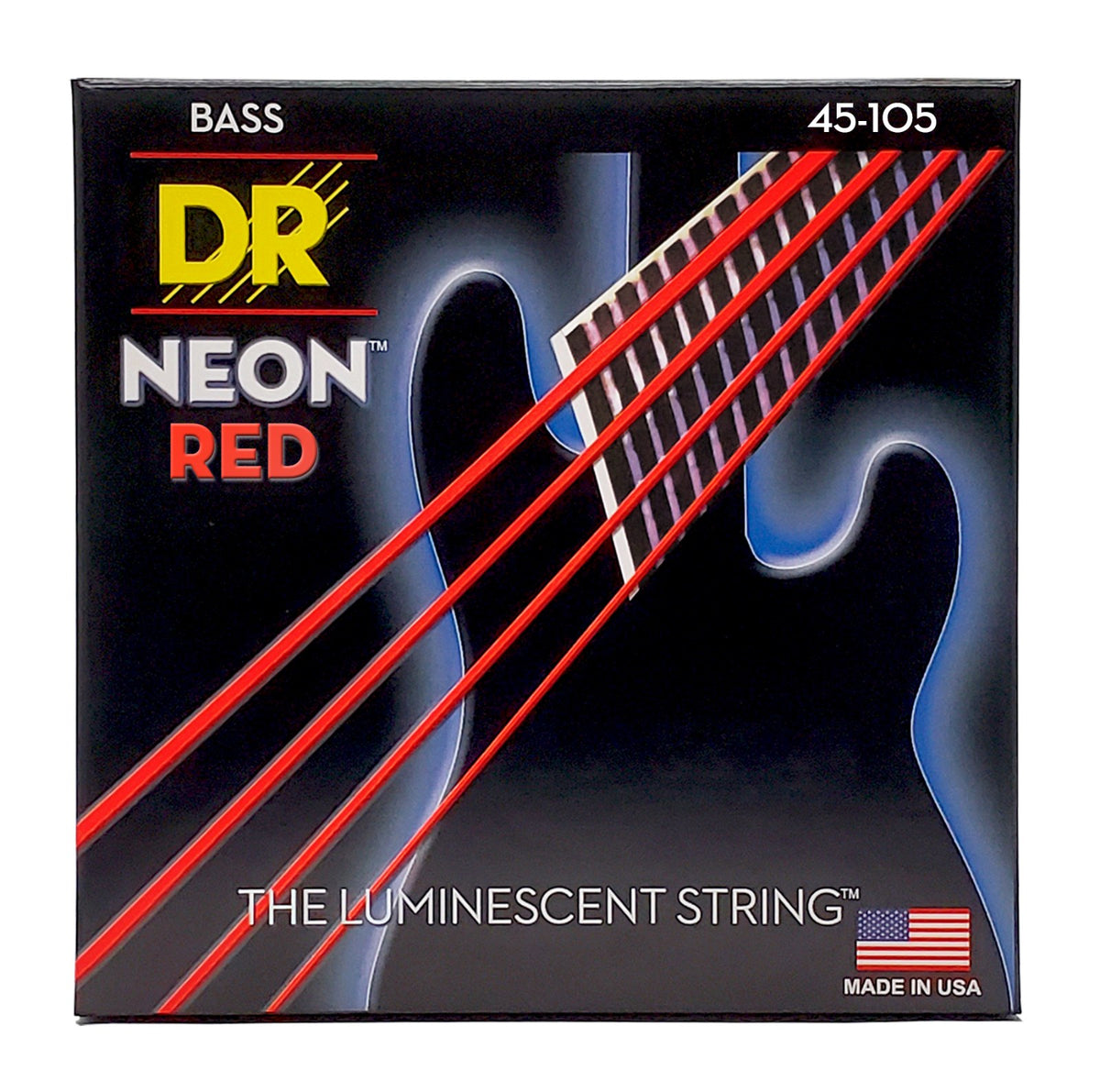 Dây DR Hi-Def Neon 45-105 màu đỏ (NRB-45) – bao bì mặt trước