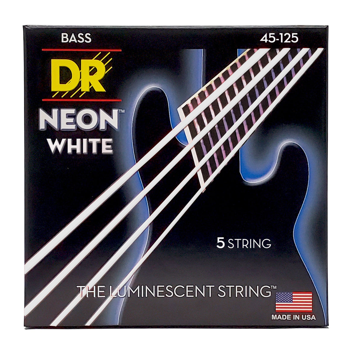 Dây DR Hi-Def Neon 45-125 màu trắng (NWB5-45) – bao bì mặt trước