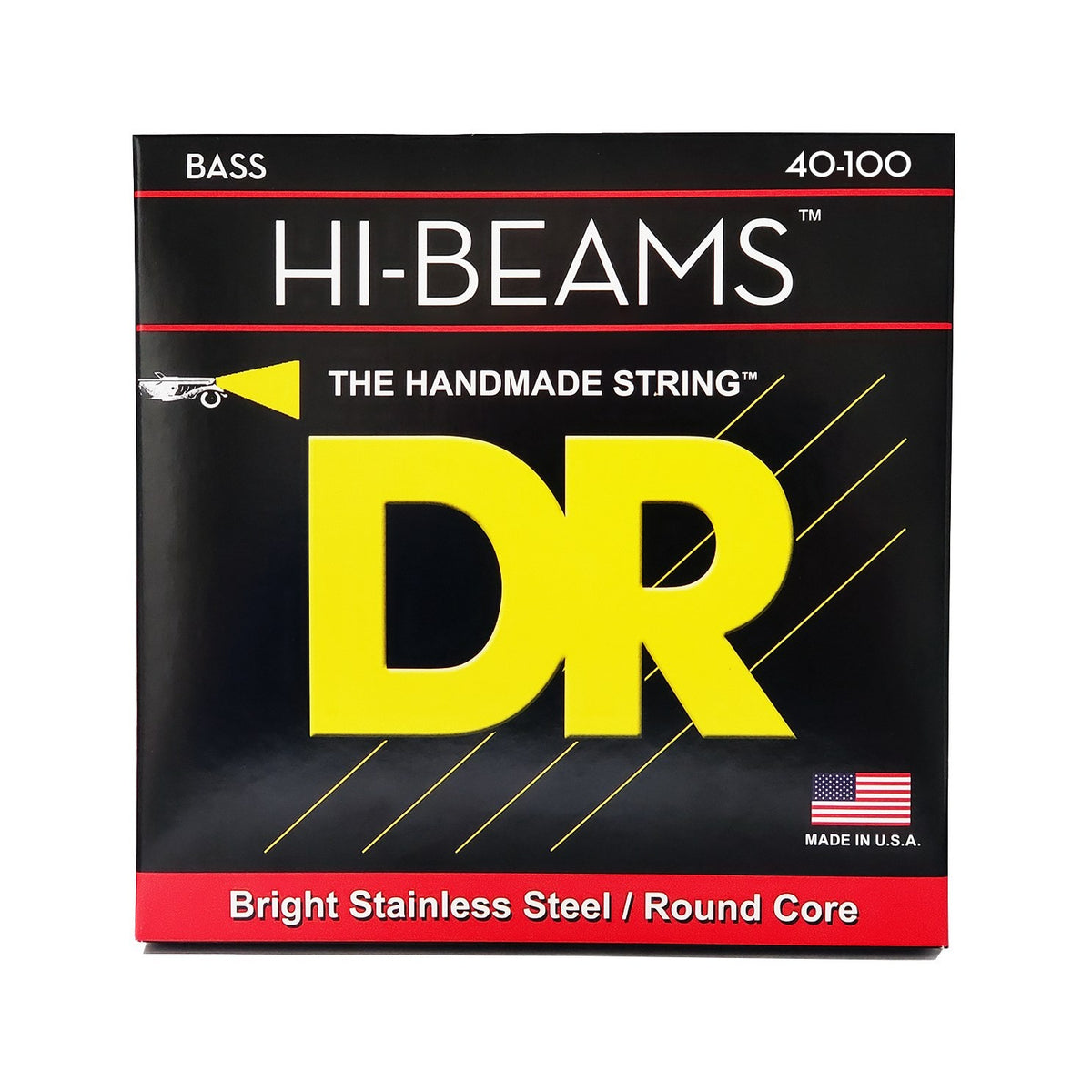 Dây DR Hi-Beam LR-40 40-100 Light – bao bì mặt trước, in MADE IN USA