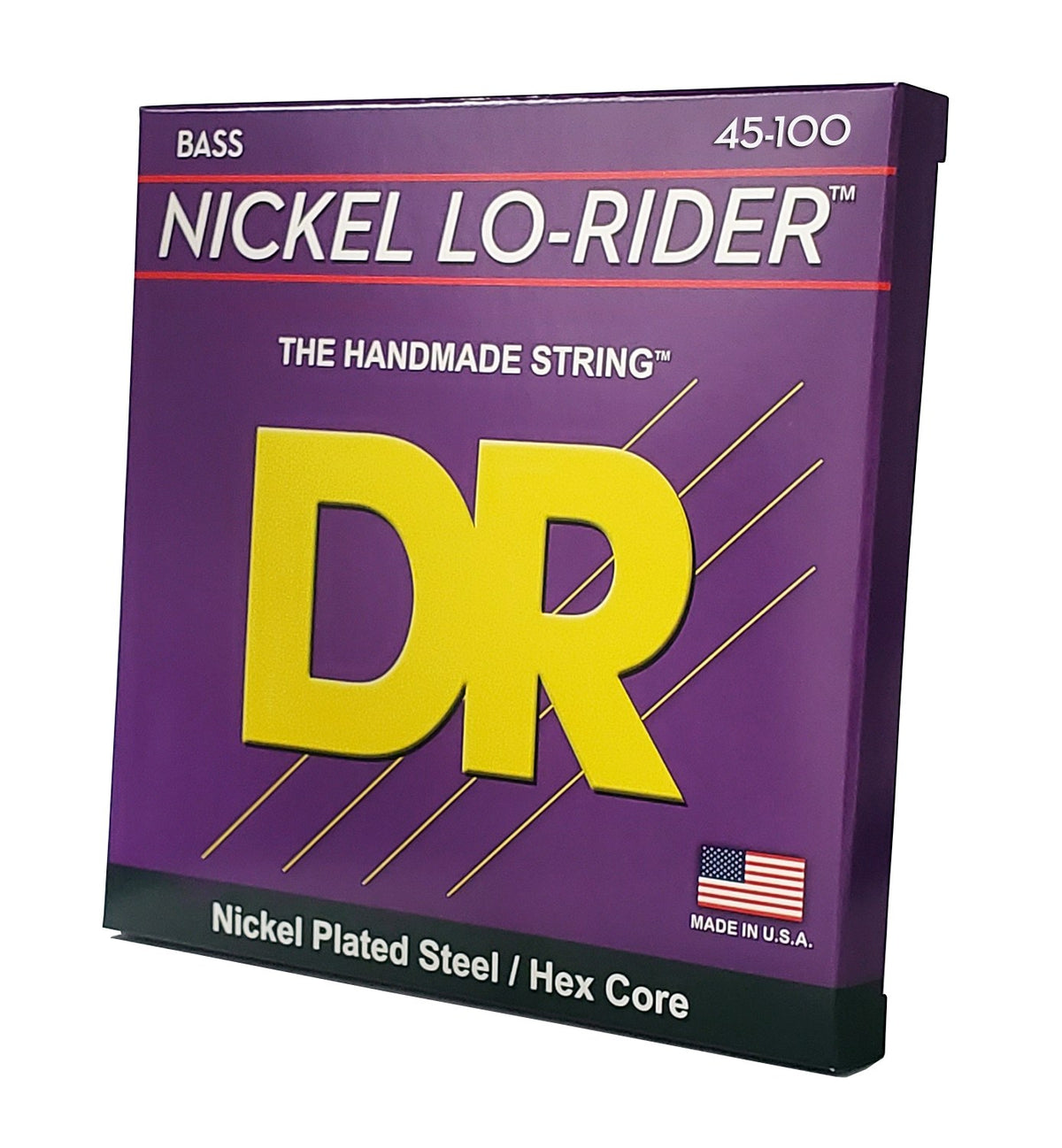 Bao bì dây DR Nickel Lo-Rider NMLH-45 45-100 chụp nghiêng