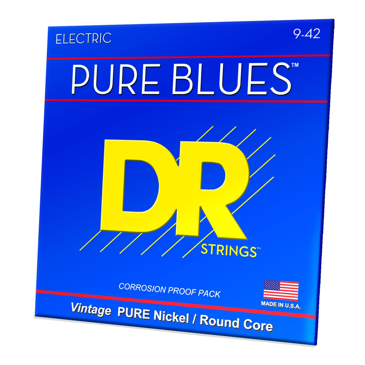 Bao bì dây DR Pure Blues PHR-9 9-42 chụp nghiêng