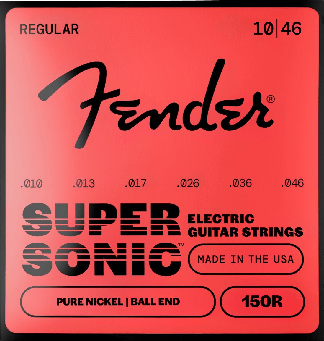 Fender SuperSonic 150R – cỡ 10-46 Regular, cùng dòng SuperSonic 150 với 150L