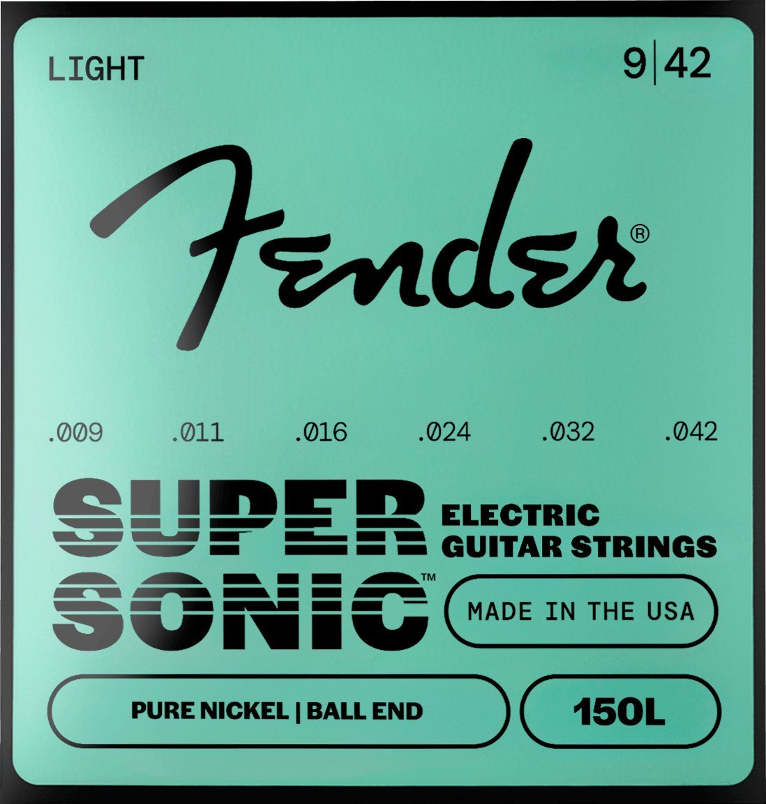 Fender SuperSonic 150L – cỡ 9-42 Light, cùng dòng SuperSonic 150 với 150R