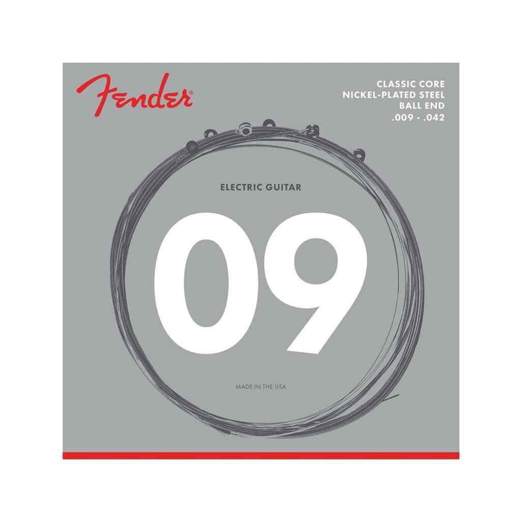 Dây Fender Classic Core 255L 9-42 – bao bì mẫu trước