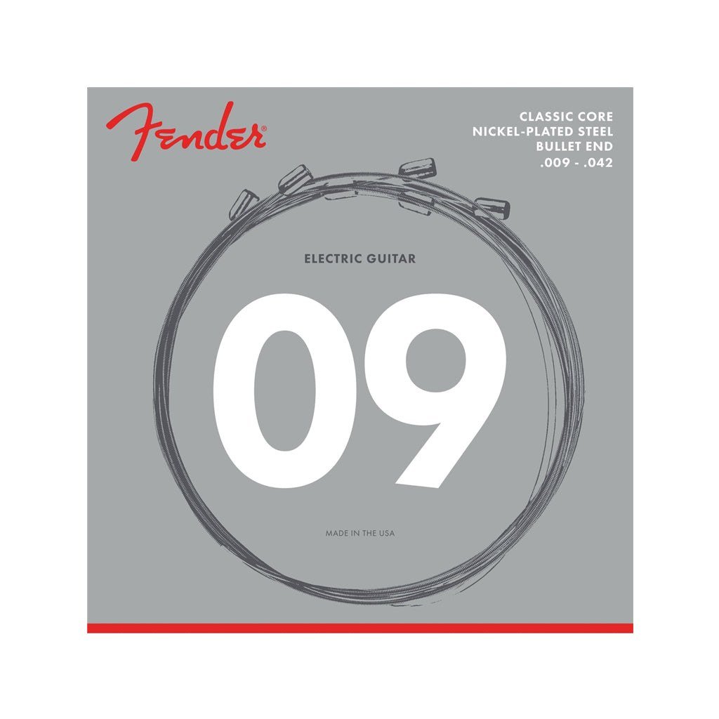 Dây Fender Classic Core Bullets 3255L 9-42 – bao bì mẫu trước