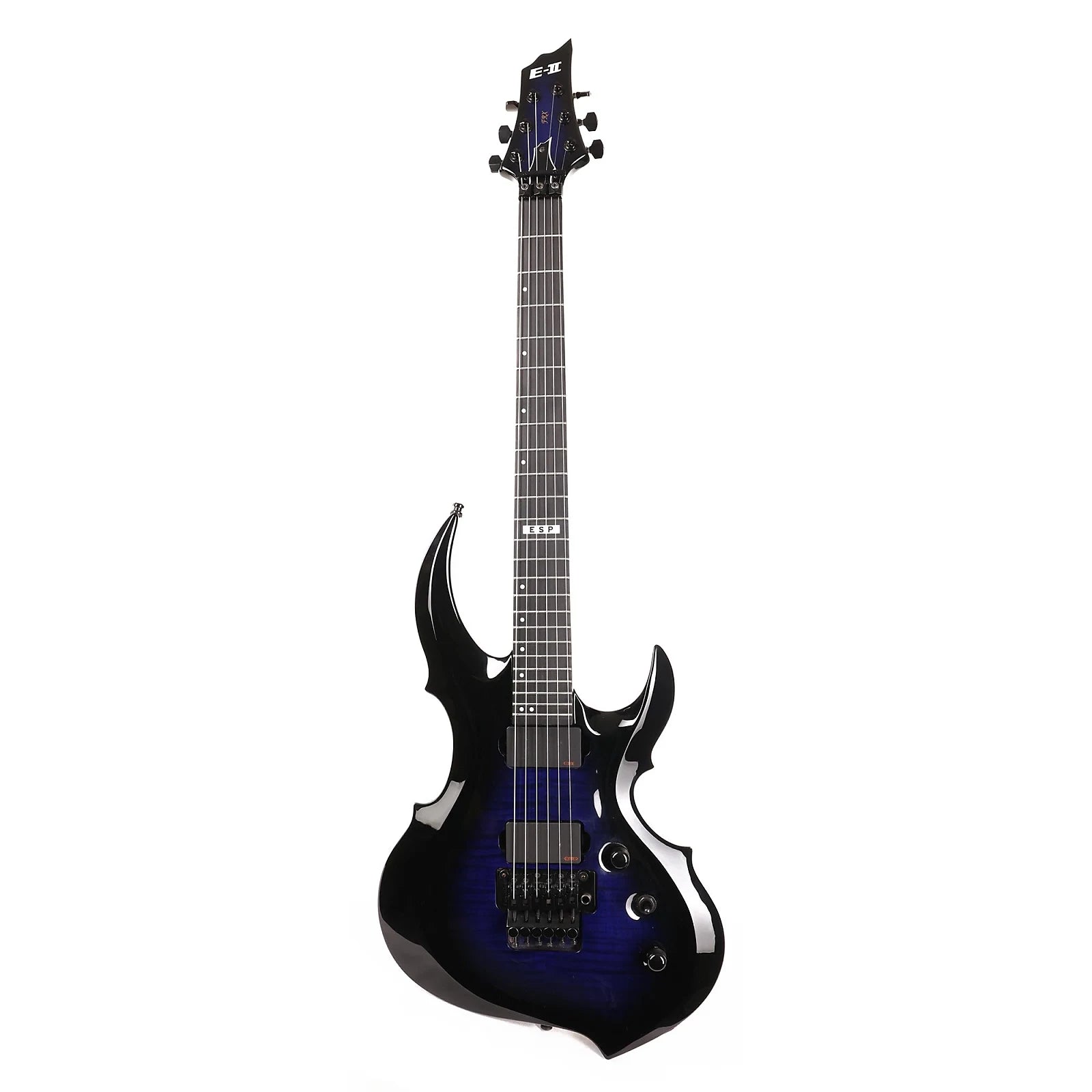 Đàn Guitar Điện ESP E-II FRX, Flame Maple Top - Reindeer Blue