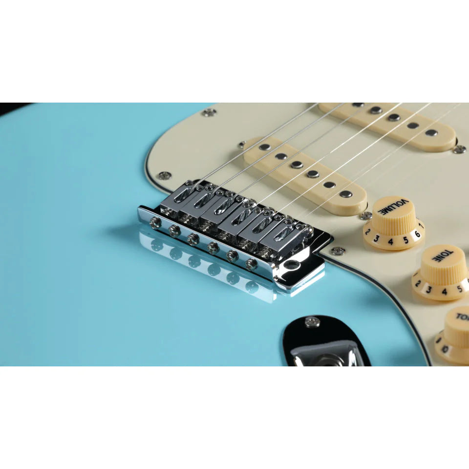 Đàn Guitar Điện Keipro Classic Series ST SSS Maple Fingerboard Blue