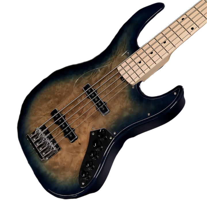 Đàn Guitar Điện ESP GrassRoots G-AMAZE-GCB5-NDBLS, Natural Dark Black Sunburst