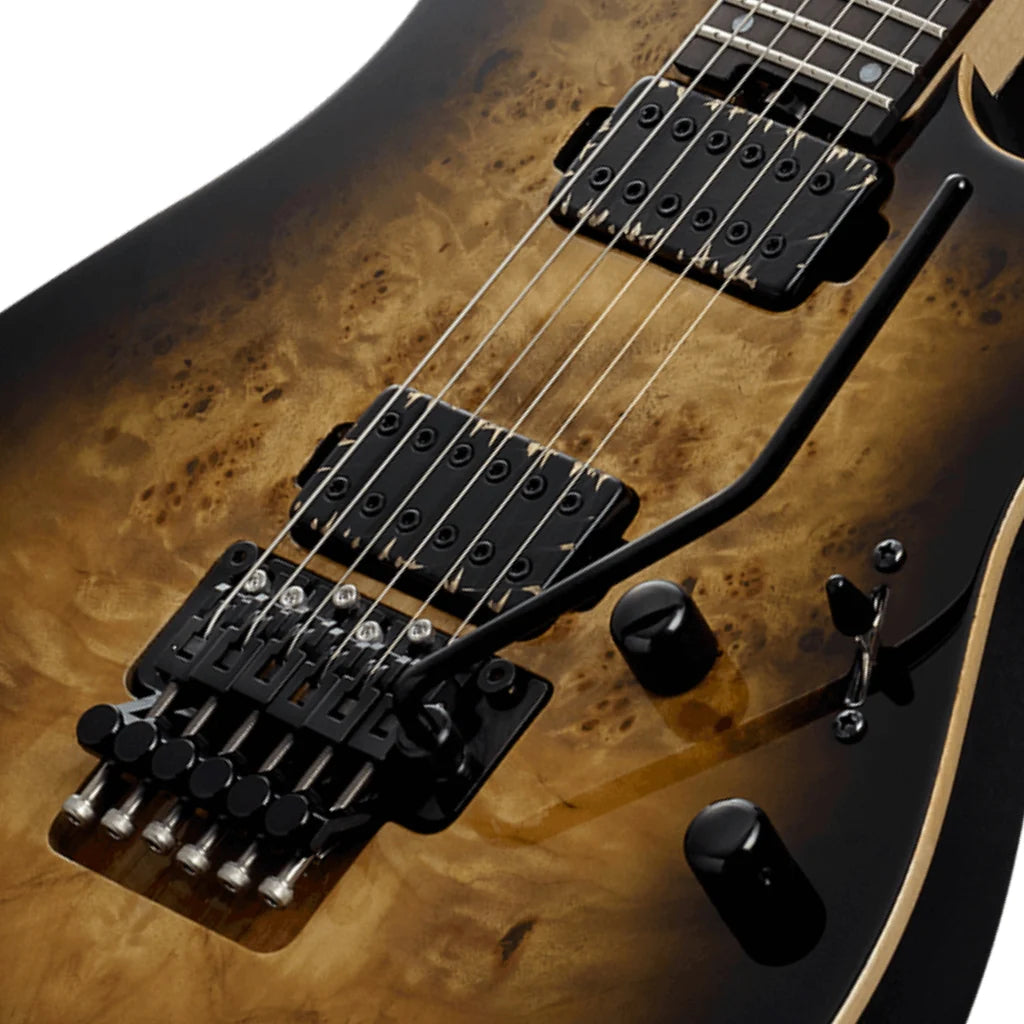 Đàn Guitar Điện ESP E-II Snapper II MN - Natural Black Burst
