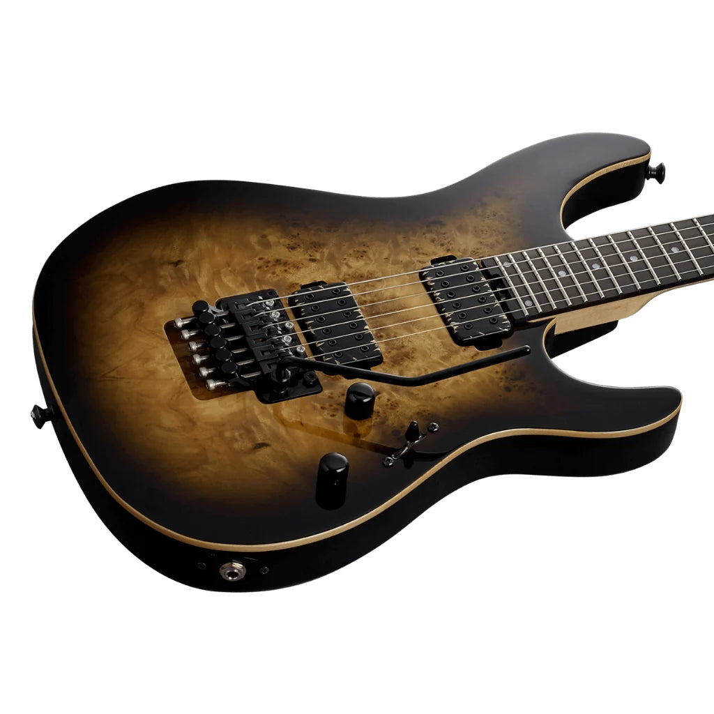 ESP E-II Snapper II MN - Natural Black Burst