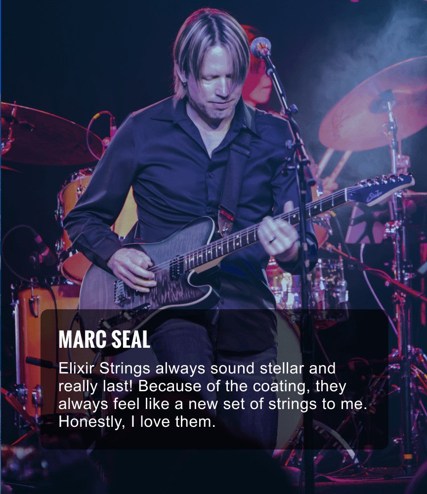 Nghệ sĩ guitar Marc Seal nói về dây Elixir