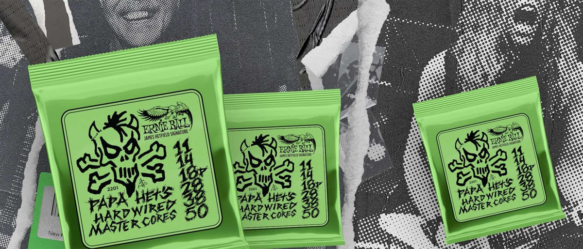 Bao bì dây Ernie Ball Papa Het's Hardwired Master Cores 11-50