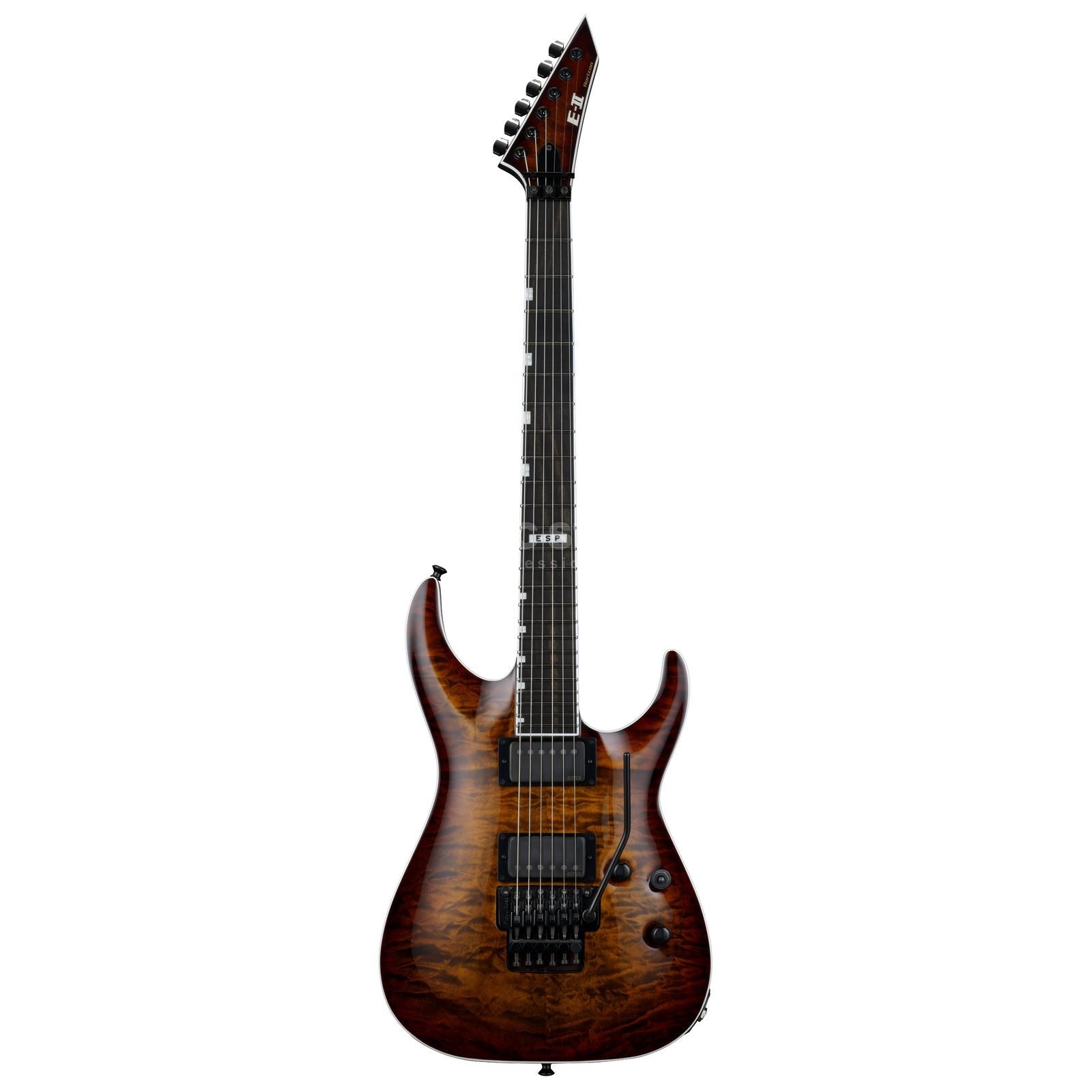 Đàn Guitar Điện ESP E-II Horizon FR-II Tiger Eye Sunburst