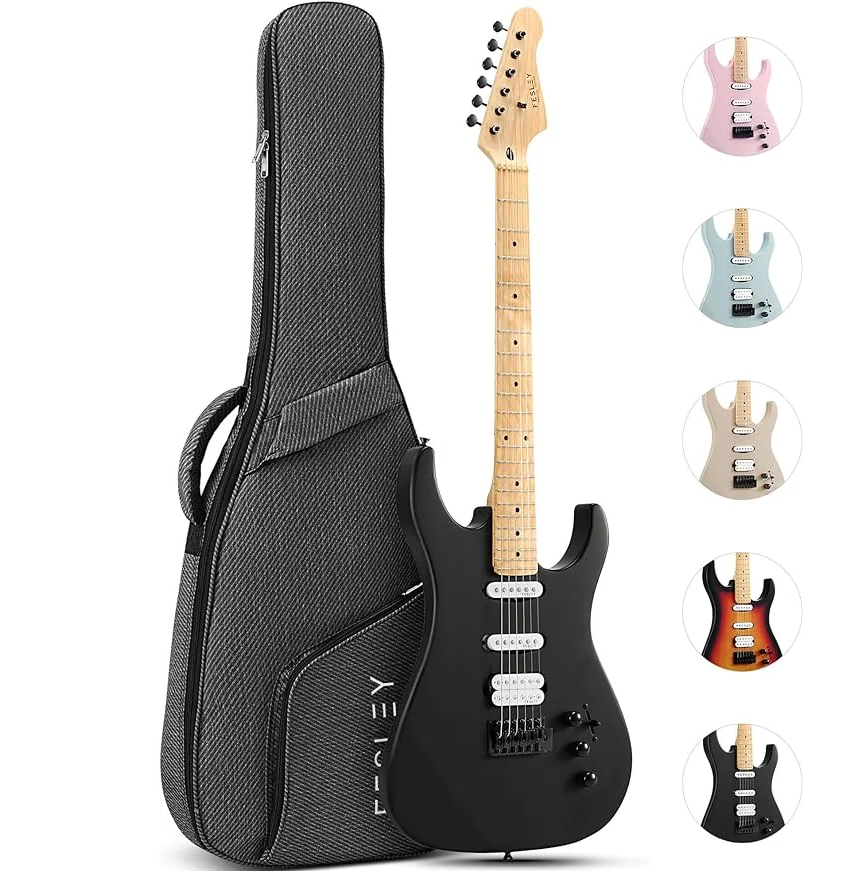Đàn Guitar Điện Fesley FST100 HSS, Rosewood Fingerboard