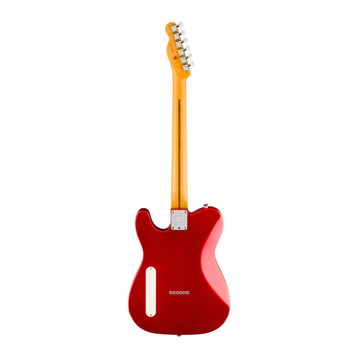 Đàn Guitar Điện Fender 75th Anniversary American Professional Classic Cabronita Telecaster màu Candy Apple Red – mặt sau