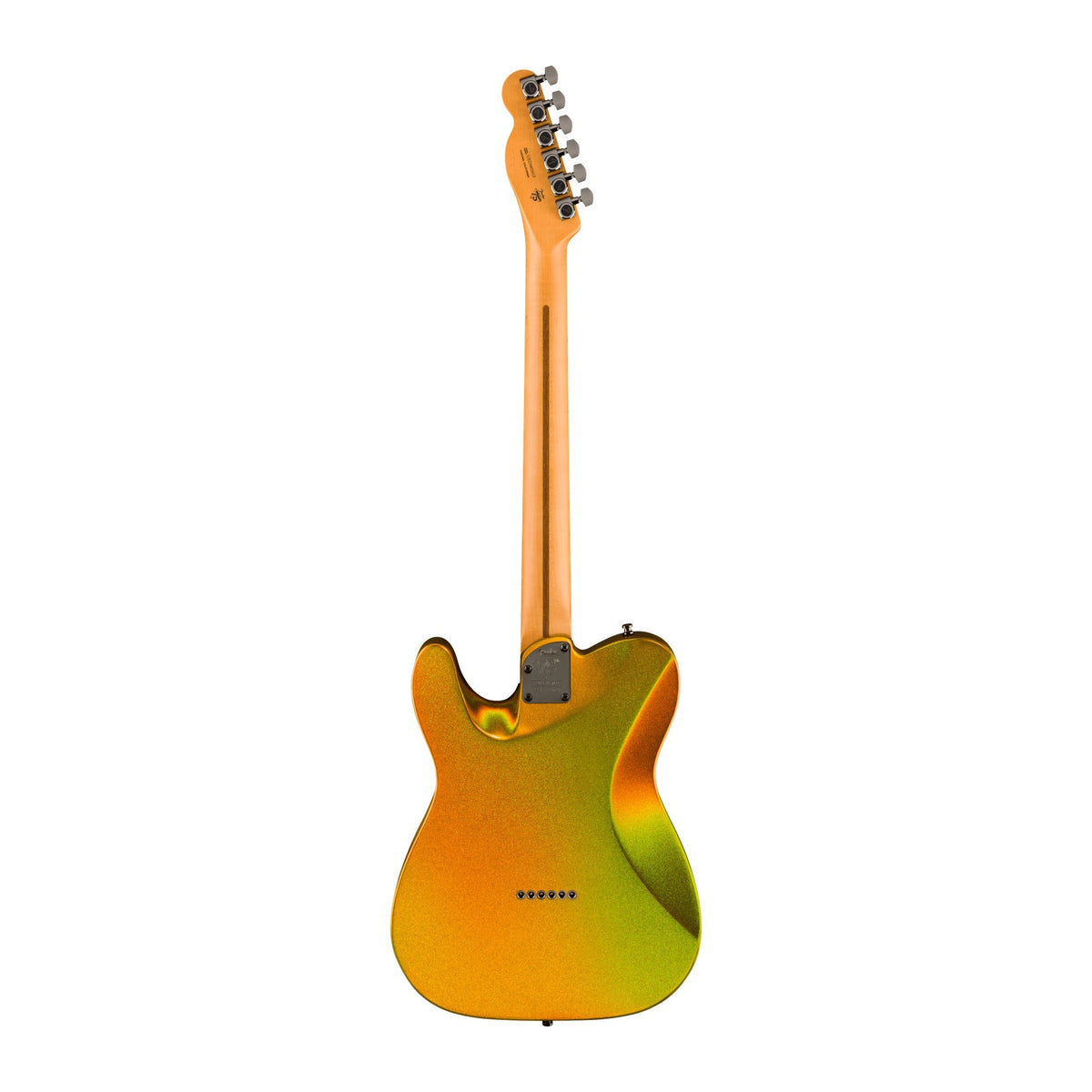 Đàn Guitar Điện Fender 75th Anniversary American Ultra II Telecaster màu Liquid Gold – mặt sau