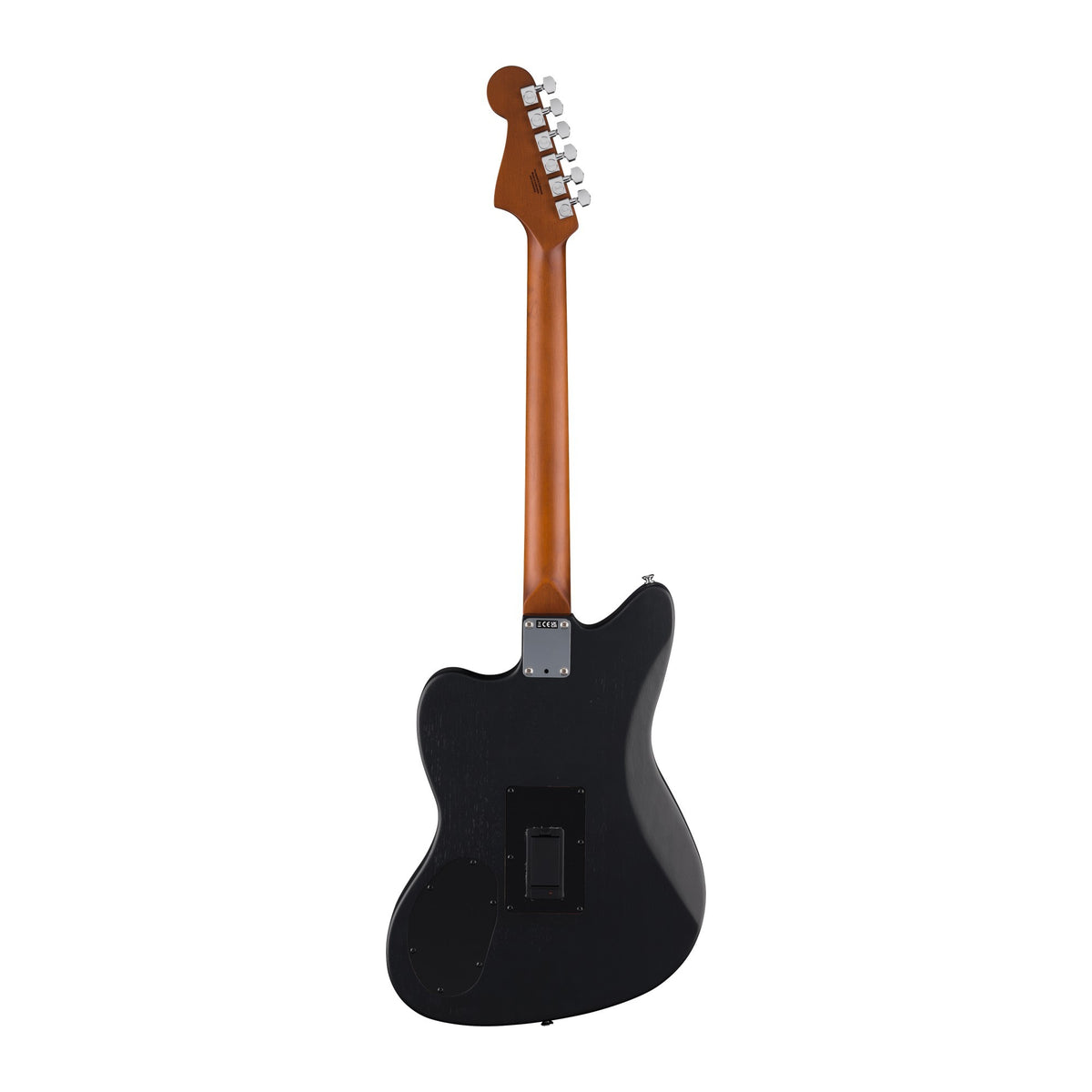 Đàn Guitar Điện Fender Acoustasonic Standard Jazzmaster màu Black – mặt sau